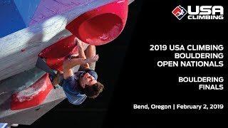 2019 USA Climbing: Bouldering Open National Championships | Finals