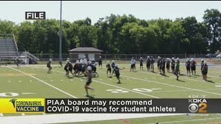 PIAA Board May Recommend COVID-19 Vaccine For Student Athletes