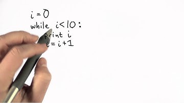 While Loops - Intro to Computer Science