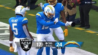 NFL on CBS game outro Raiders at Chargers