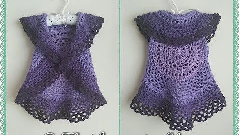 Ring Around the Rosie Vest Crochet Pattern