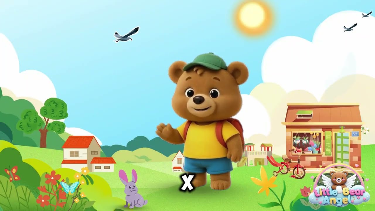 Learn Letter X with Fun Words & Phonics | Little Bear Angel ABC Adventure