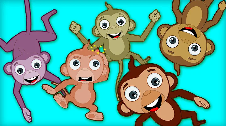 Five Little Monkeys Jumping On The Bed + More Kids Songs and Nursery Rhymes for Babies | HooplaKidz