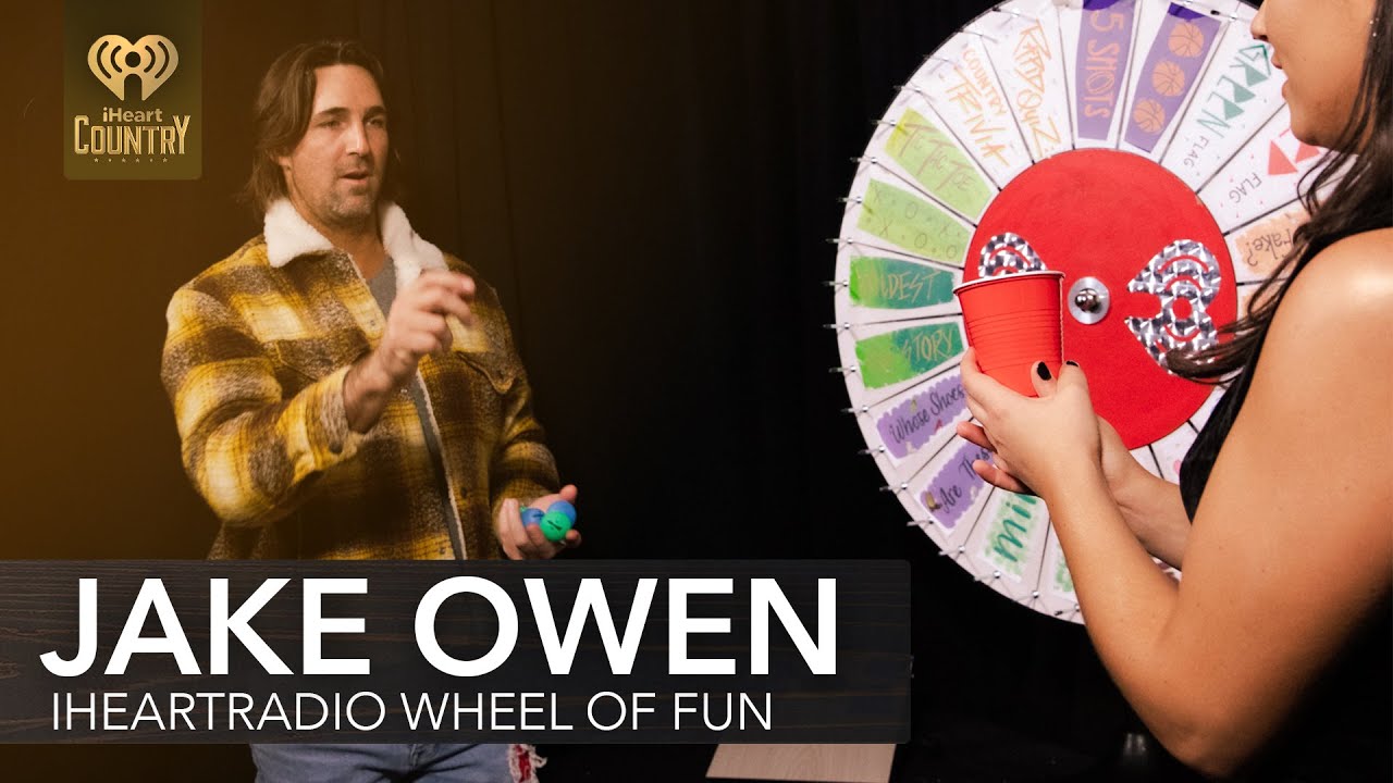 Jake Owen Tests His Luck in the Wheel of Fun at the 2021 iHeartCountry Festival!