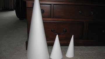 How to Make a Really Big Cone! Craft Tutorial