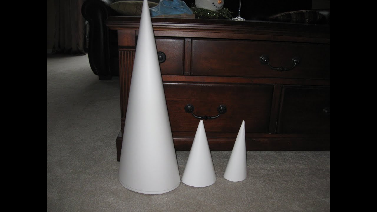  Styrofoam Cones 24 Inch