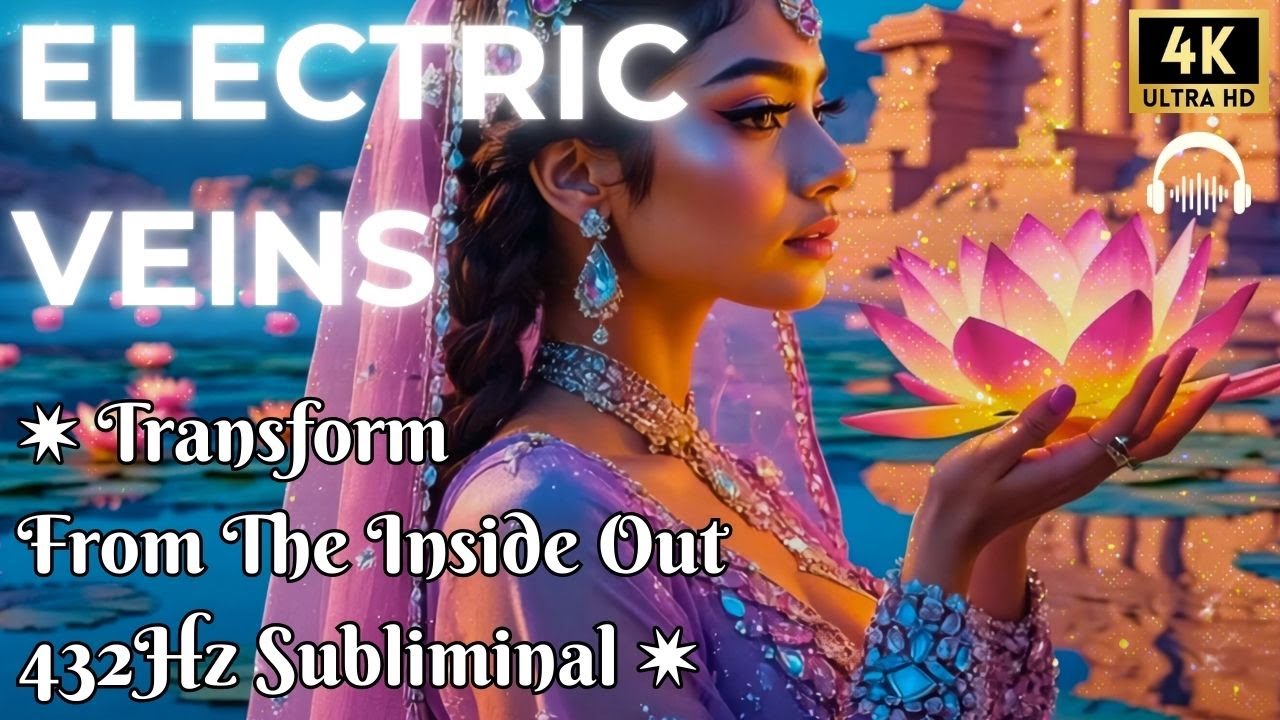Transform From the Inside Out ✨ Reality-Shifting Manifestation Subliminal 432Hz ✨ ELECTRIC VEINS
