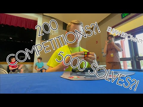 5,000th Solve at my 200th WCA Competition | Agoura Cubing Returns 2024
