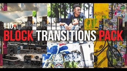 BLOCK TRANSITIONS PACK 110+ ► [ AFTER EFFECTS TEMPLATES ]