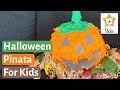 How to Make a Halloween Pumpkin Pinata