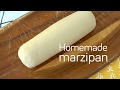 Homemade marzipan