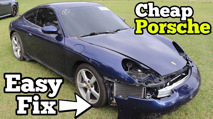 I Bought a Wrecked Porsche 911 Really Cheap at Salvage Auction! I'm going to Rebuild it!