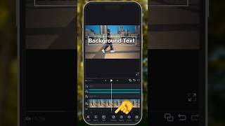 How To Make Text Behind Person in VN Video Editor#shorts