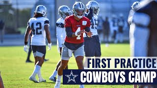 First Training Camp Practice | Dallas Cowboys 2020