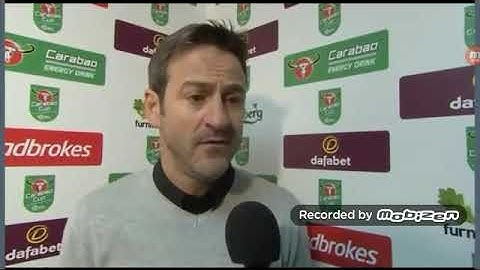 Thomas Christiansen interview after the game