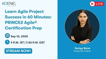 Learn Agile Project Success in 60 Minutes: PRINCE2 Agile® Certification Prep