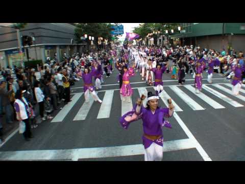 2010博多どんたくパレード１【ふくこいアジア祭り隊】