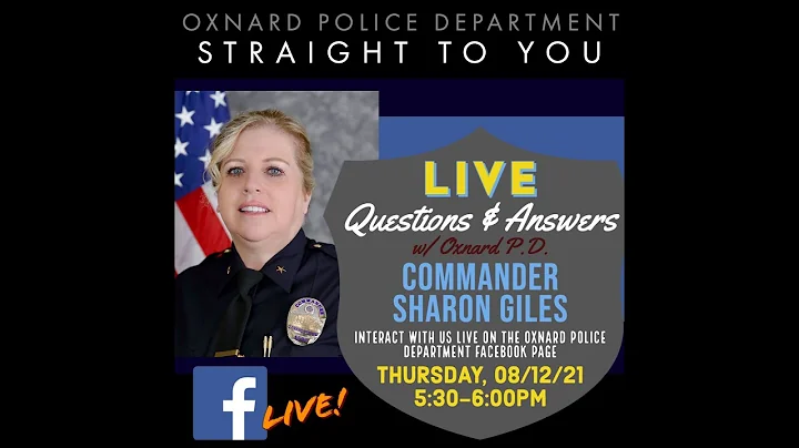Q&A (Ep. 18) Commander Sharon Giles