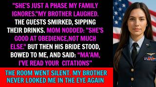 At My Brother's Wedding, He Mocked Me — Then His Bride Bowed and Said, 'Ma'am…