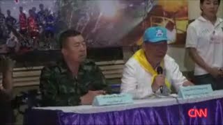 Thai officials update cave rescue mission