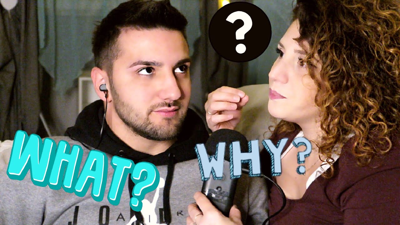 ASMR ita ||TAG con la mia DOLCE META' 👫💑💗 (BOYFRIEND TAG) WHISPERING😴