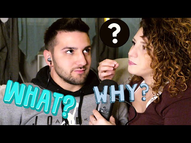 ASMR ita ||TAG con la mia DOLCE META' 👫💑💗 (BOYFRIEND TAG) WHISPERING😴