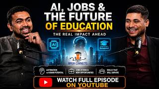 Future Jobs in the Age of AI | Podcast Teaser | MRUH Connects