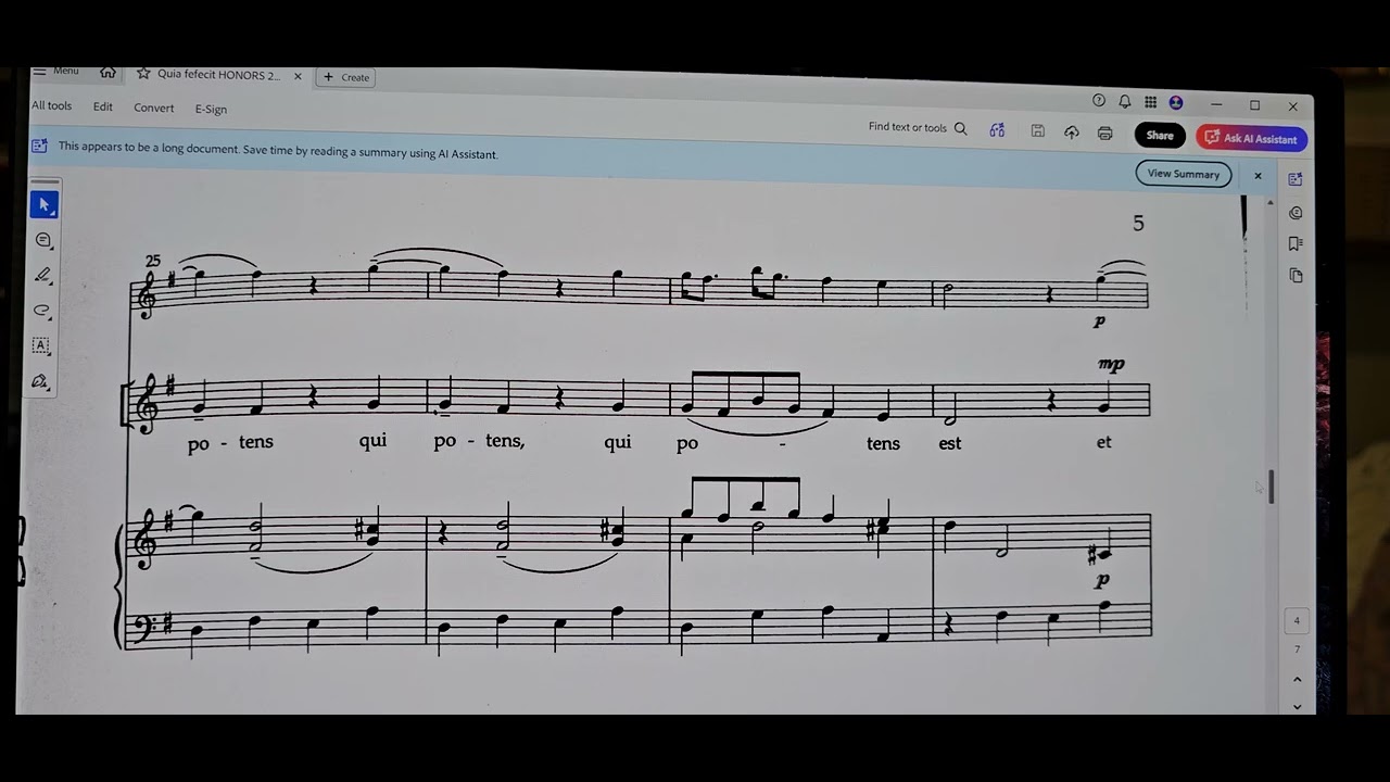 Quia  fecit mihi  magna 