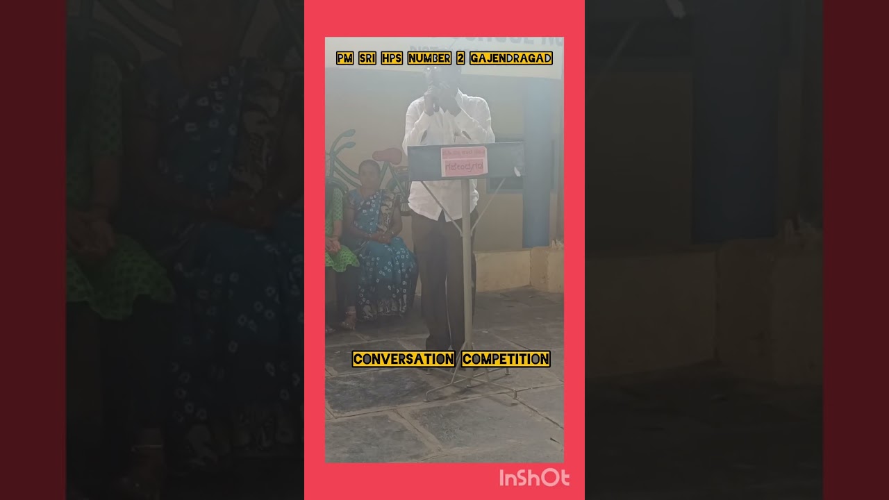 Conversation function of 1st standard students 👍💐