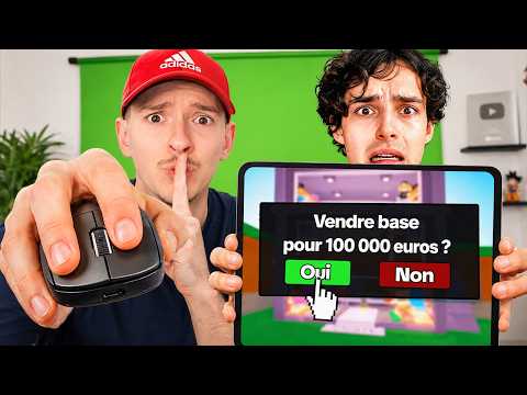 I made him BELIEVE I'm buying his BASE for €100,000!