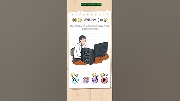 BRAIN TEST LEVEL 249 WALKTHROUGH WITH COMMENTARY