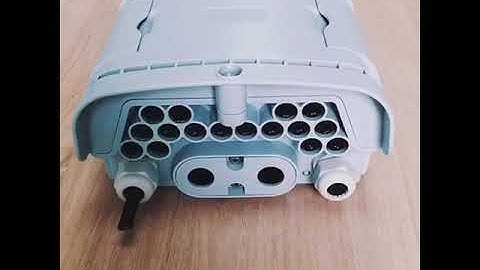 1x16 Fiber Optical Distribution Box 16 Core FTTH Terminal Box Splitter CTO Box