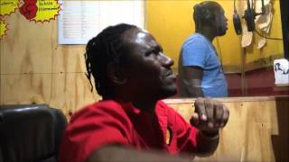 Gregory Isaacs son kevin Isaacs voicing Tribute to Gregory on mekkie back riddim