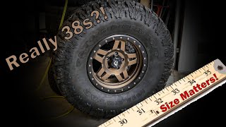 Are the Patagonia MT 38x13.50R17 really 38s?! 🧪 J's Tested