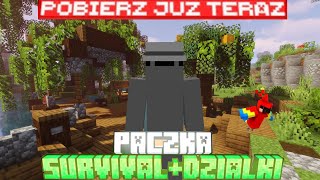 [$] ☃️☃️ PREZENTACJA PACZKI NA TRYB SURVIVAL DZIAŁKI ☃️☃️