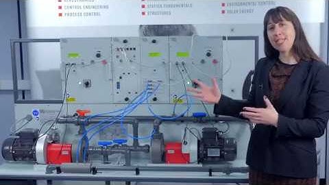 Two Stage Series and Parallel Pumps Experiment - TecQuipment