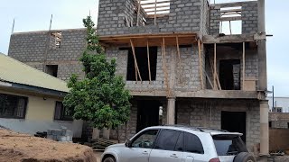 Building in Ghana | Is it worth it?! | Rooftop Terrace Form work