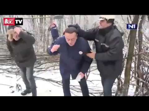 ინტერვიუს დროს თავში ყინული მოხვდა