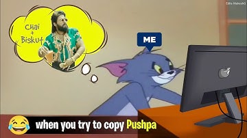 When You try to Copy Pushpa || Side Effects of Pushpa 2 ~ Edits MukeshG