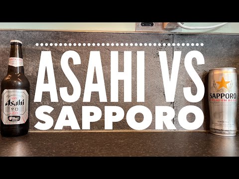 Video: Wat is beter sapporo vs asahi?