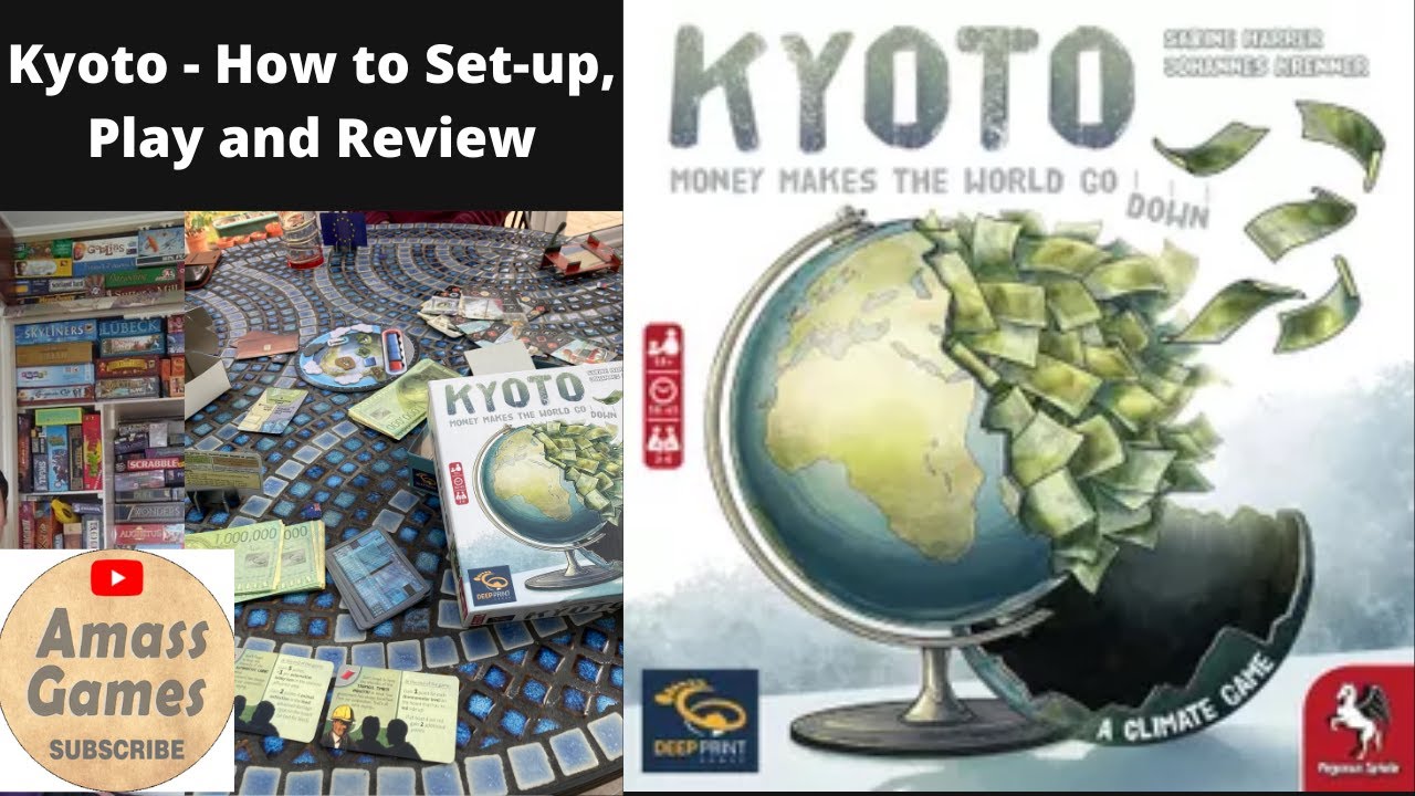 Kyoto How to Setup, Play and Review. Climate themed bidding and