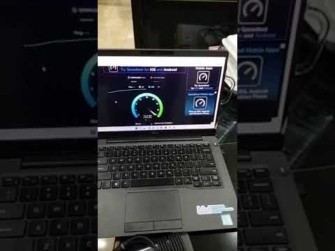 Speed test Tembus 200mbps menggunakan Wifi 5Ghz. Spek Laptop generasi 8 by Khair Solution