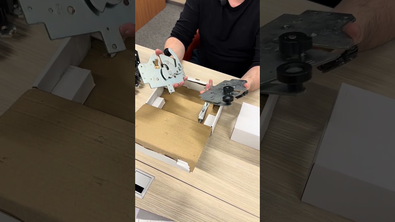 Распаковка шасси для выкатной корзины Dr.FERZ