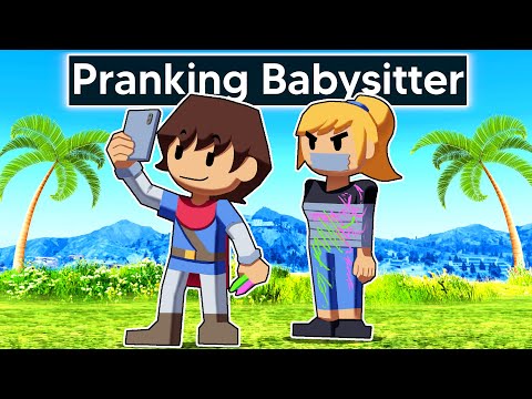 7 Ways To Prank My Babysitter In Gta 5!