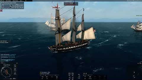 Naval Action - first try at using a fireship