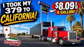 road to picking up the NEW Conestoga￼ in my Peterbilt 379