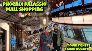 Phoenix Palassio lucknow Mall Shopping For Laptops 🫶 🛍 | Movie Tickets Karab Hogayi 😭 #lucknow