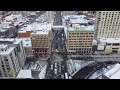 Ottawa: City under siege viewed by drone Tuesday freedom convoy update 2-1-2022