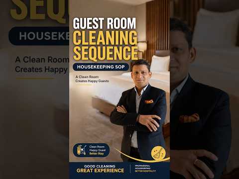 How to Clean a Hotel Guest Room | Housekeeping Training Video