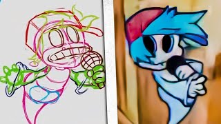 FUNKHEAD - Boyfriend animation Comparison